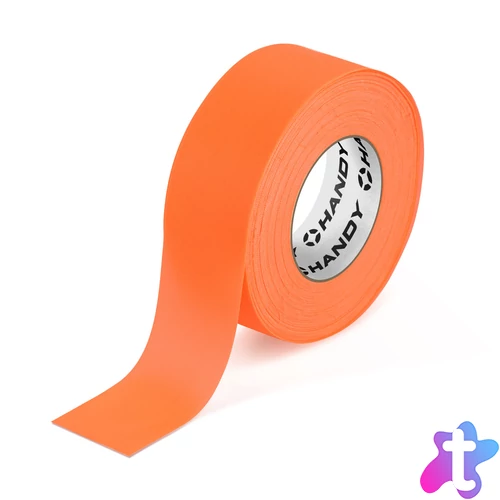 Jelölőszalag - fluoreszkáló - 75 m x 25 mm x 0,1 mm