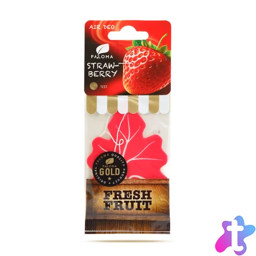 Illatosító - Paloma Gold Fresh Fruit - Strawberry