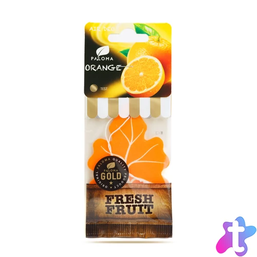 Illatosító - Paloma Gold Fresh Fruit - Orange
