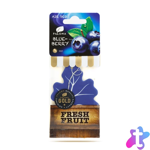 Illatosító - Paloma Gold Fresh Fruit - Blueberry