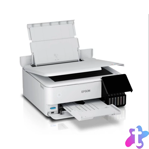 Epson EcoTank L8160 színes tintasugaras fotó MFP, A4, duplex, LAN, WiFi, fehér