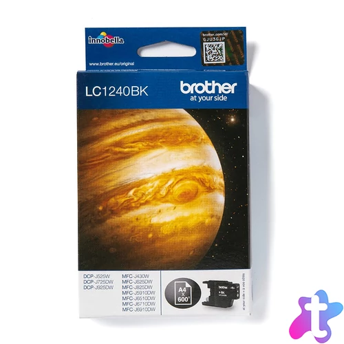 Brother LC1240BK tintapatron 1 db Eredeti Fekete