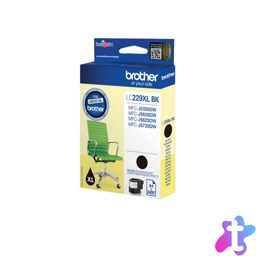 Brother LC229XLBK tintapatron 1 db Eredeti Fekete