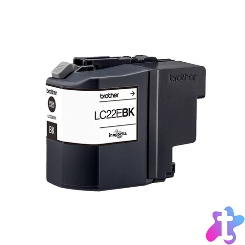 Brother LC22EBK tintapatron 1 db Eredeti Fekete