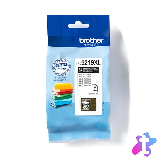 Brother LC3219XLBK tintapatron 1 db Eredeti Fekete