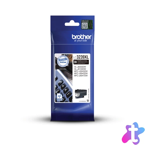LC-3239XLBK INK CARTRIDGE BLACK F/HL-J6000DW/J6100DW MFC-J5945DW