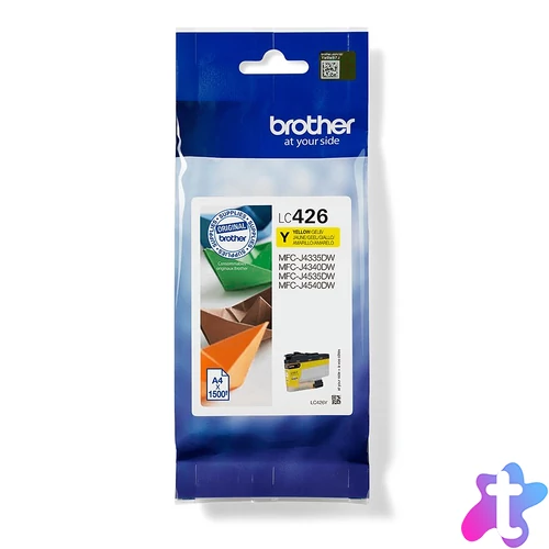 Brother LC-426Y tintapatron 1 db Eredeti Sárga