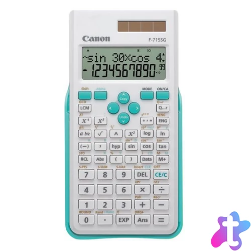 F-715SG EXP DBL CALCULATOR WHITE/BLUE