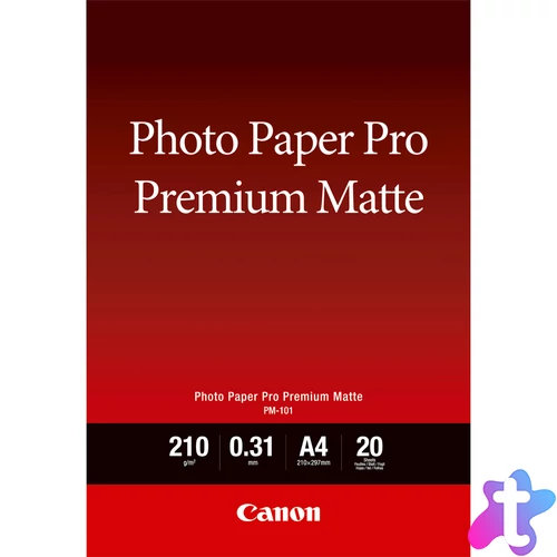 PM-101 A4 20SH PHOTO PAPER PREMIUM MATTE A4 20 SHEETS