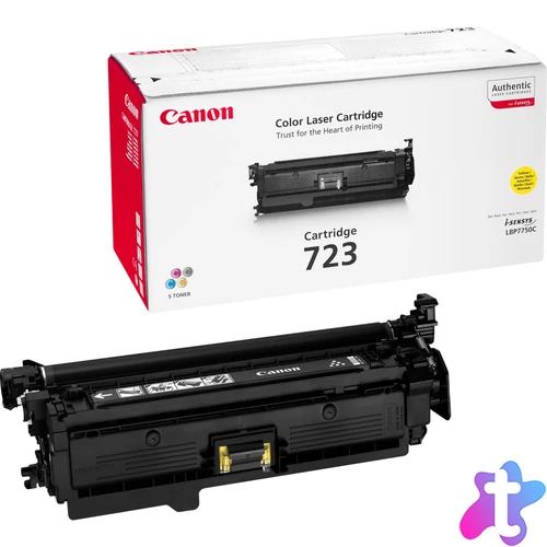 Canon 723Y festékkazetta 1 db Eredeti Sárga
