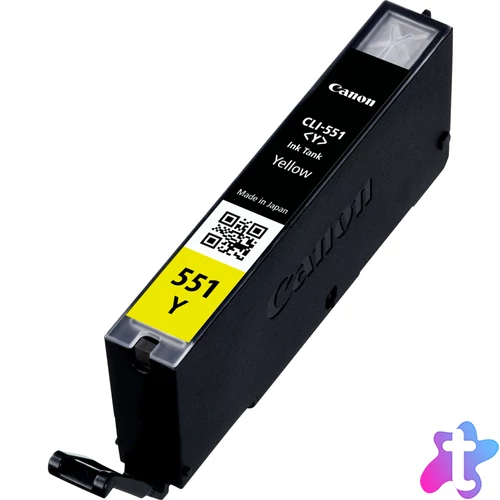 Canon 6511B001 tintapatron 1 db Eredeti Standard teljesítmény Sárga