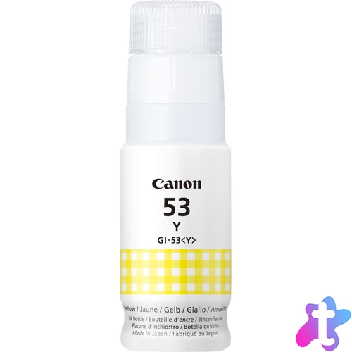 GI-53 Y EUR YELLOW INK BOTTLE .