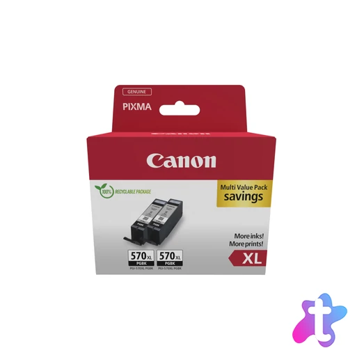 PGI-570XL BK TWIN SEC 