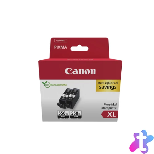 PGI-550XL BK TWIN SEC 