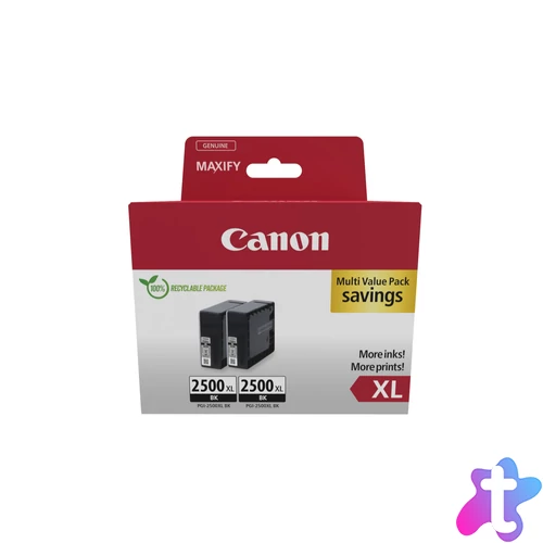 PGI-2500XL BK TWIN 