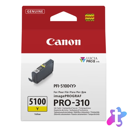 INK PFI-5100 Y EUR YELLOW INK TANK