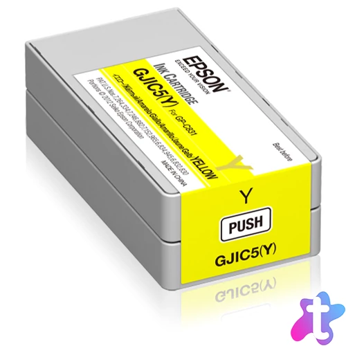 Epson GJIC5(Y) tintapatron 1 db Eredeti Sárga