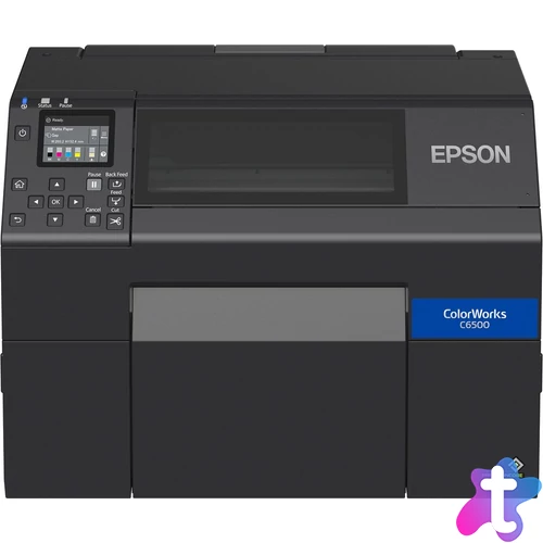 Epson ColorWorks CW-C6500AE címkenyomtató Tintasugaras Szín 1200 x 1200 DPI 85 mm/sec Vezetékes Ethernet/LAN csatlakozás