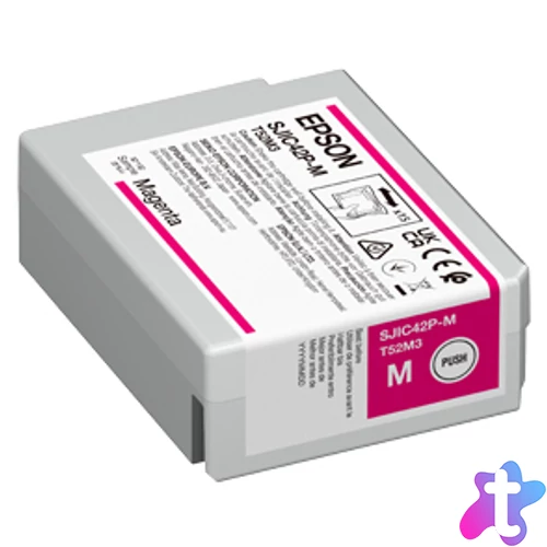 Epson SJIC42P-M tintapatron 1 db Eredeti Magenta