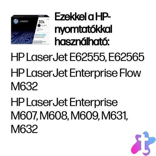 Ideális a vállalati munkacsoportok számára és a nagy mennyiségű nyomtatáshoz. A HP LaserJet 600 sorozatú nyomtatóhoz tervezett eredeti HP tonerkazetták három különböző méretben érhetők el.<br>A JetIntelligence technológiával készült eredeti HP toner