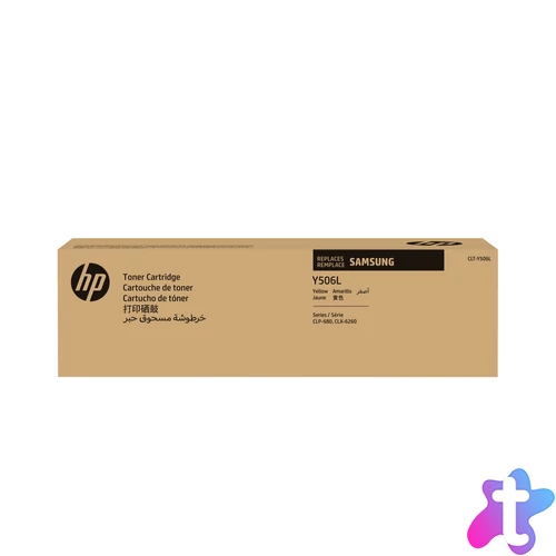 Samsung CLT-Y506L nagy kapacitású eredeti sárga tonerkazetta