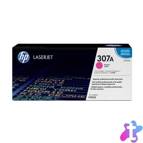 HP 307A bíbor eredeti LaserJet tonerkazetta