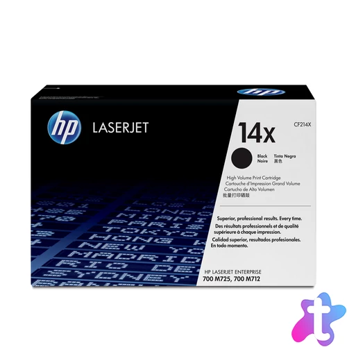 HP 14X nagy kapacitású fekete eredeti LaserJet tonerkazetta