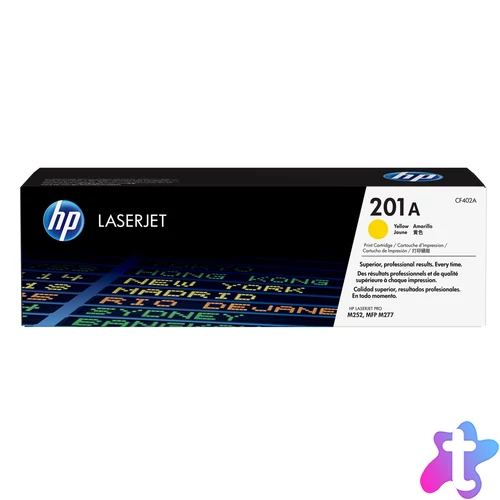 HP 201A sárga eredeti LaserJet tonerkazetta
