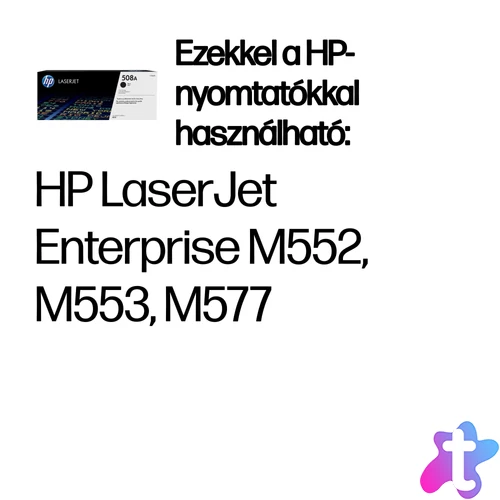 HP 508A fekete eredeti LaserJet tonerkazetta