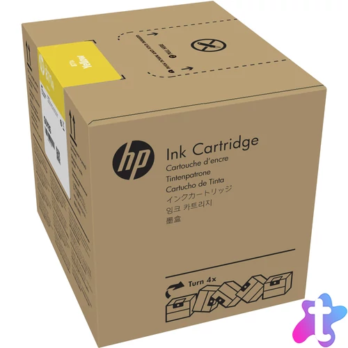 HP 871C 3L Sárga Latex Tintapatron (G0Y81C)