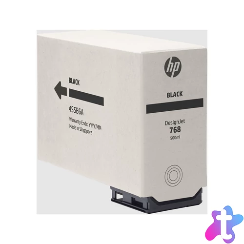 HP 768 500-ml Black DesignJet Ink Cartridge