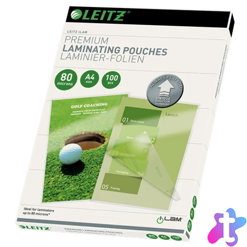 LAM.POUCH UDT A4 80MIC 100PCS 