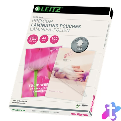 LAM.POUCH UDT A4 125MIC 100PCS 