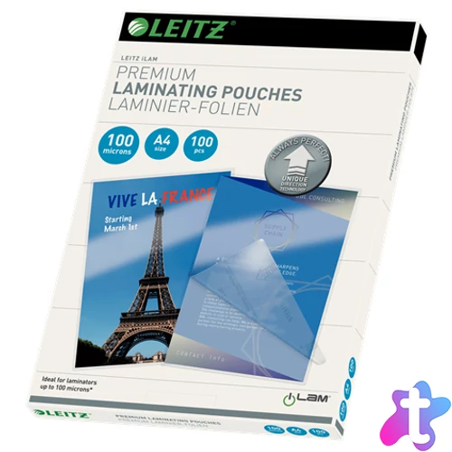 LAM.POUCH UDT A4 100MIC 100PCS 