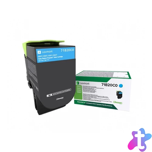 Lexmark CS/CX 317 Cyan Toner (71B20C0)