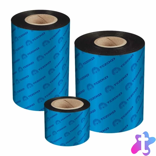 A Tezeko TZ300 RESIN festékszalag szintetikus műanyag (PE, PP, PVC, PET) alapanyagok nyomtatására ajánlott termékünk. Durva fizikai hatásoknak, mint dörzsölés, karcolás, súrlódás, tökéletesen ellenáll, bel- és kültéri körülmények között egyaránt. A RESIN 
