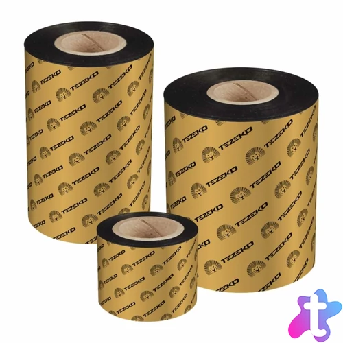 A Tezeko TZ100 festékszalag a legnépszerűbb WAX festékszalagunk, melyet általános célú felhasználásra ajánlunk. A 83 mm x 450 m Tezeko TZ100 WAX festékszalag éles, kontrasztos nyomatot biztosít bármilyen papír alapanyagon, legyen az bevonatos vagy bevonat