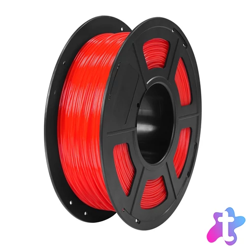 Anycubic TPU filament (átlátszó piros) 1 kg