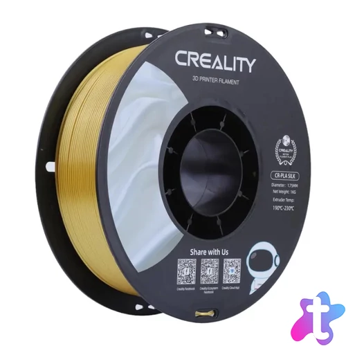 Creality CR-Silk PLA filament (arany)