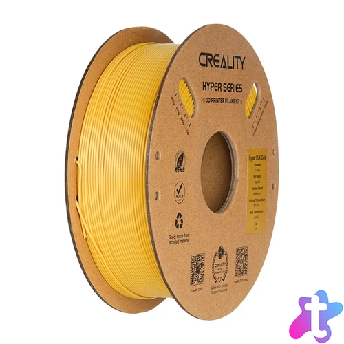 Szál Hyper PLA Creality (Złoty)