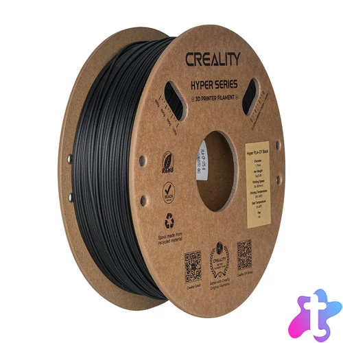 Hyper PLA-CF Creality Filament (fekete)