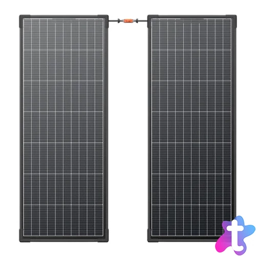 2x EcoFlow 130W-os fotovoltaikus panel készlet (merev szerkezet)