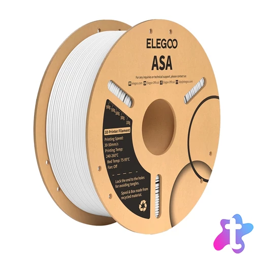 ASA ELEGOO filament (fehér)