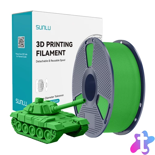 Filament Sunlu PLA+ High-Speed Zöld