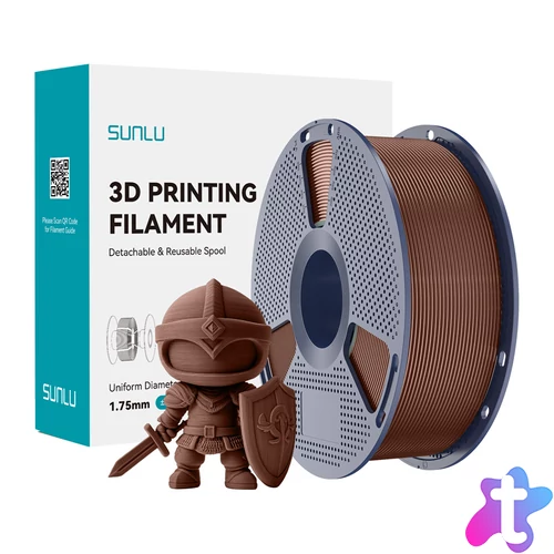 Sunlu PLA+ filament (csokoládé)