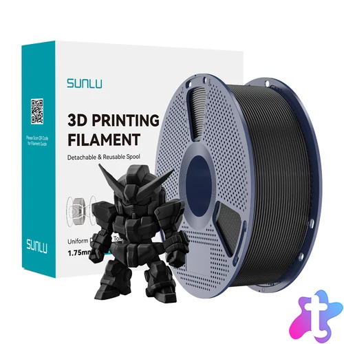Sunlu PLA+ 2.0 szál (fekete)