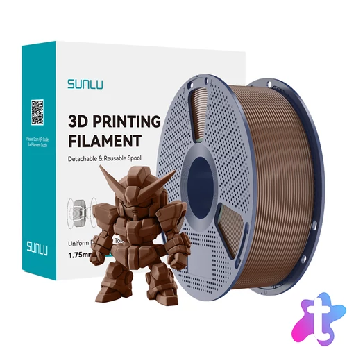 Sunlu PLA+ 2.0 szál (kávébarna)