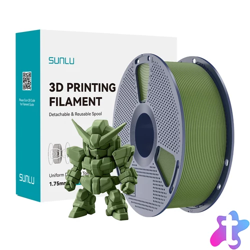 Sunlu PLA+ 2.0 szál (olajzöld)