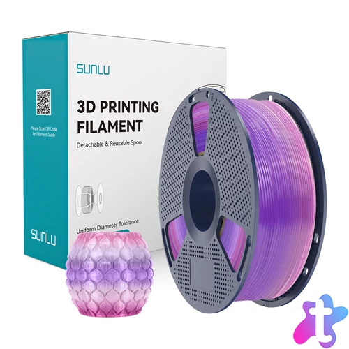 Sunlu PLA átlátszó (szivárvány) 03 filament