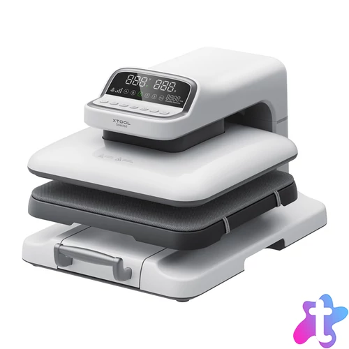 xTool HeatPress 2 automatizált hőprés
